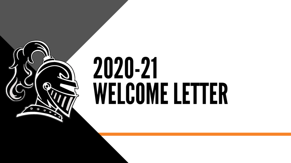 Start of School Letter - 9/18/20