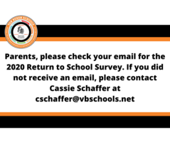 2020 Return to School Survey