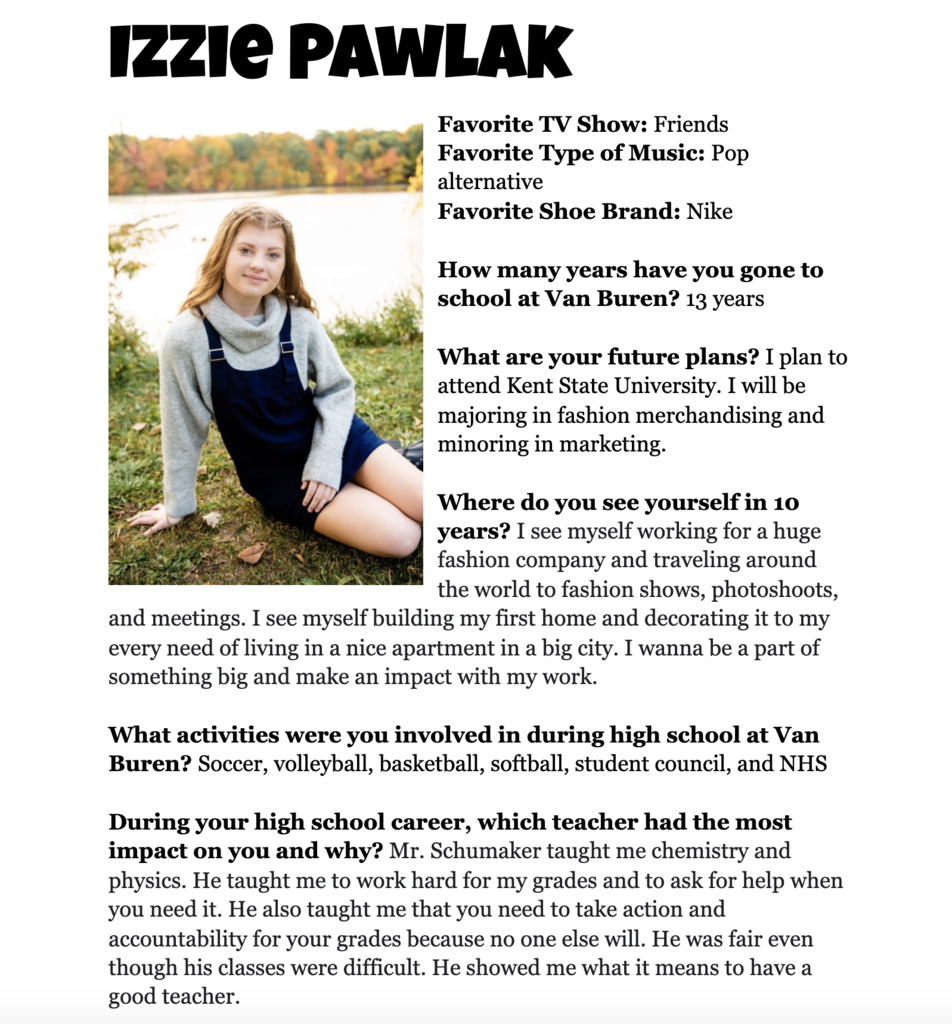 Izzie Pawlak