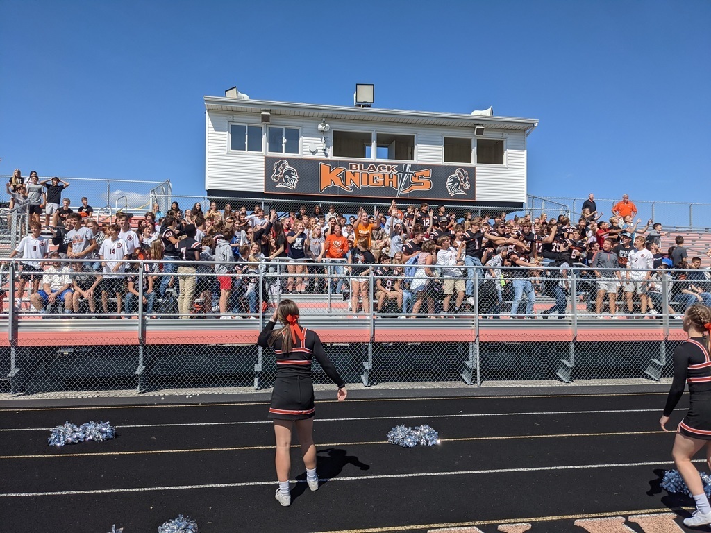 Student body at pep rally