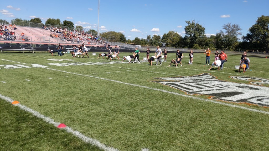 Games at pep rally