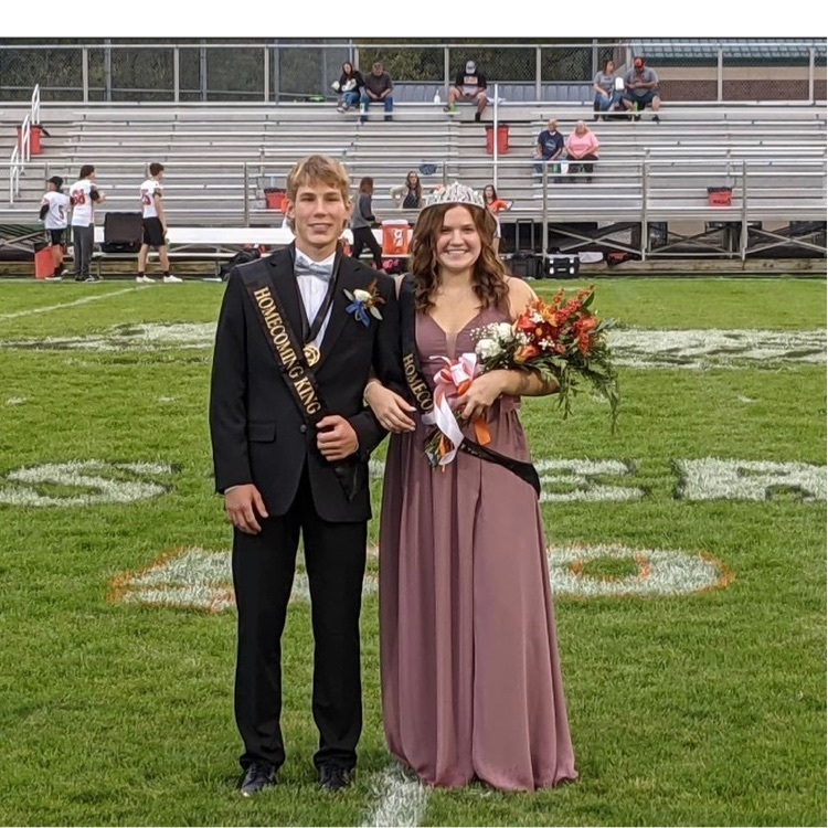 2021 Homecoming king and queen