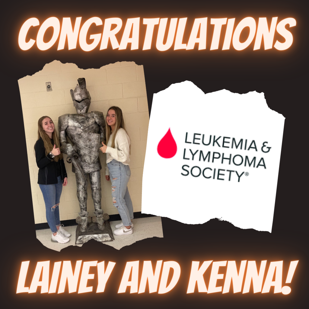Congratulations Lainey and Kenna!