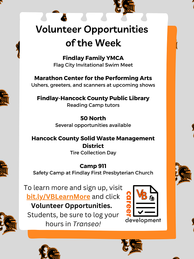 Volunteer Opportunities of the Week 6.2.23